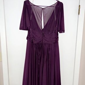 Plum Bridesmaid Dress